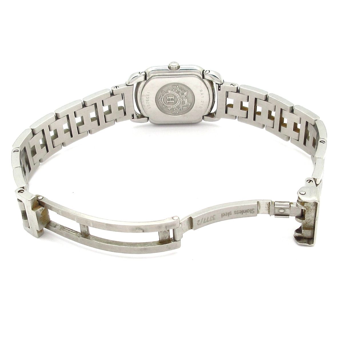 Hermes Watch Rari SS Gray