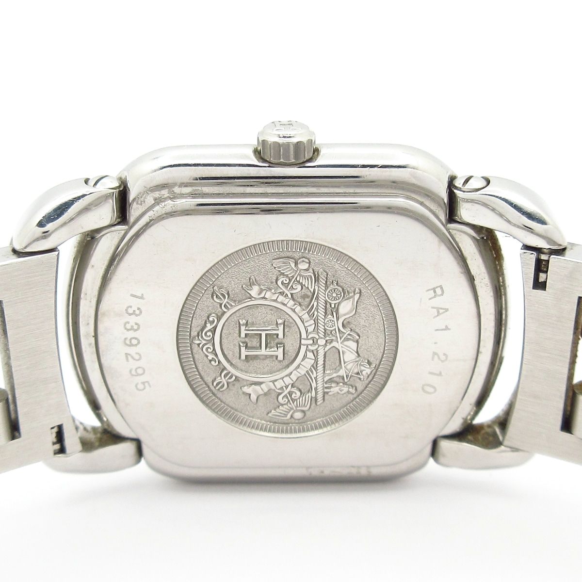 Hermes Watch Rari SS Gray