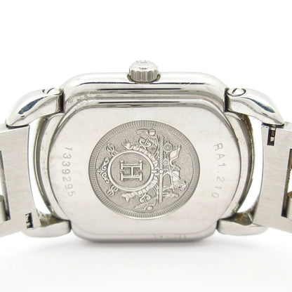 Hermes Watch Rari SS Gray