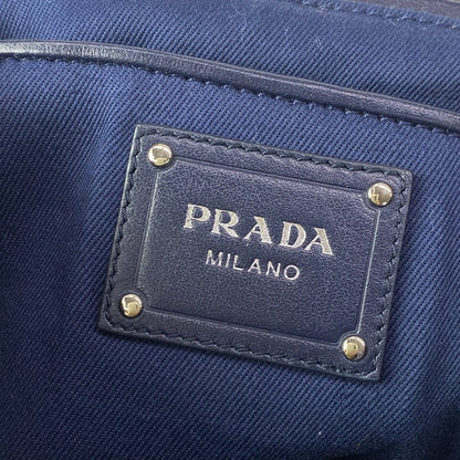 Prada Tote Navy Tag