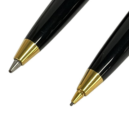 Cartier Diavolo Black Gold Stationery Writing Instrument Set Mechanical Pen
