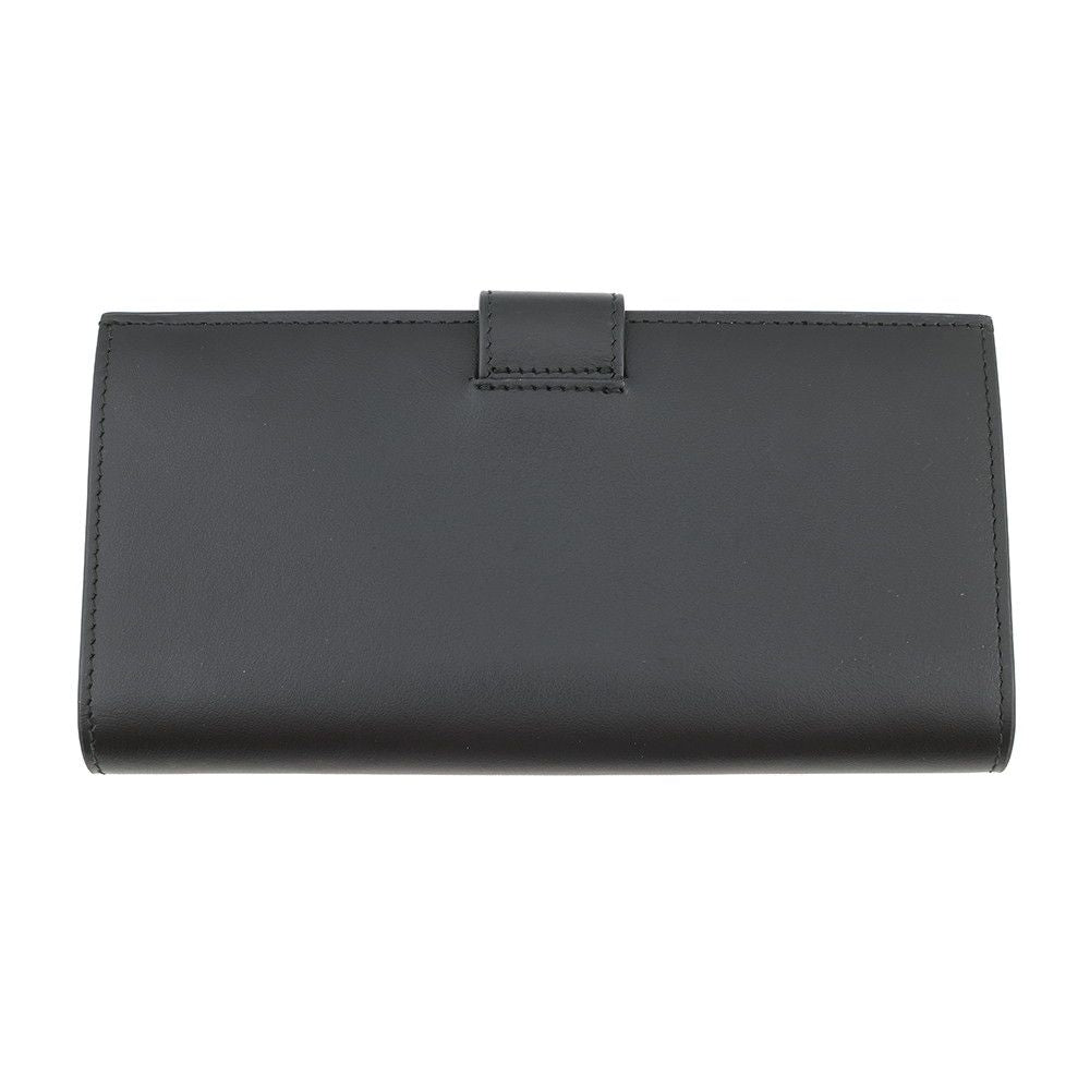 Prada Wallet City Calfskin Tab Triangle Logo Leather