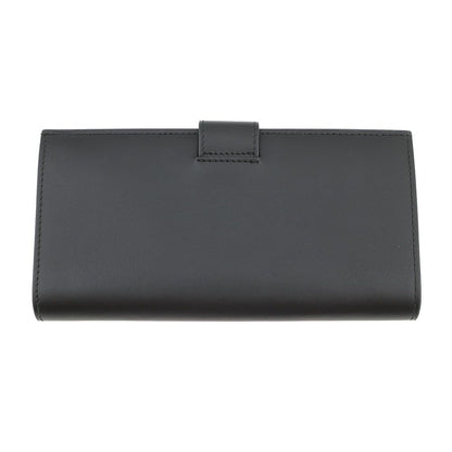 Prada Wallet City Calfskin Tab Triangle Logo Leather