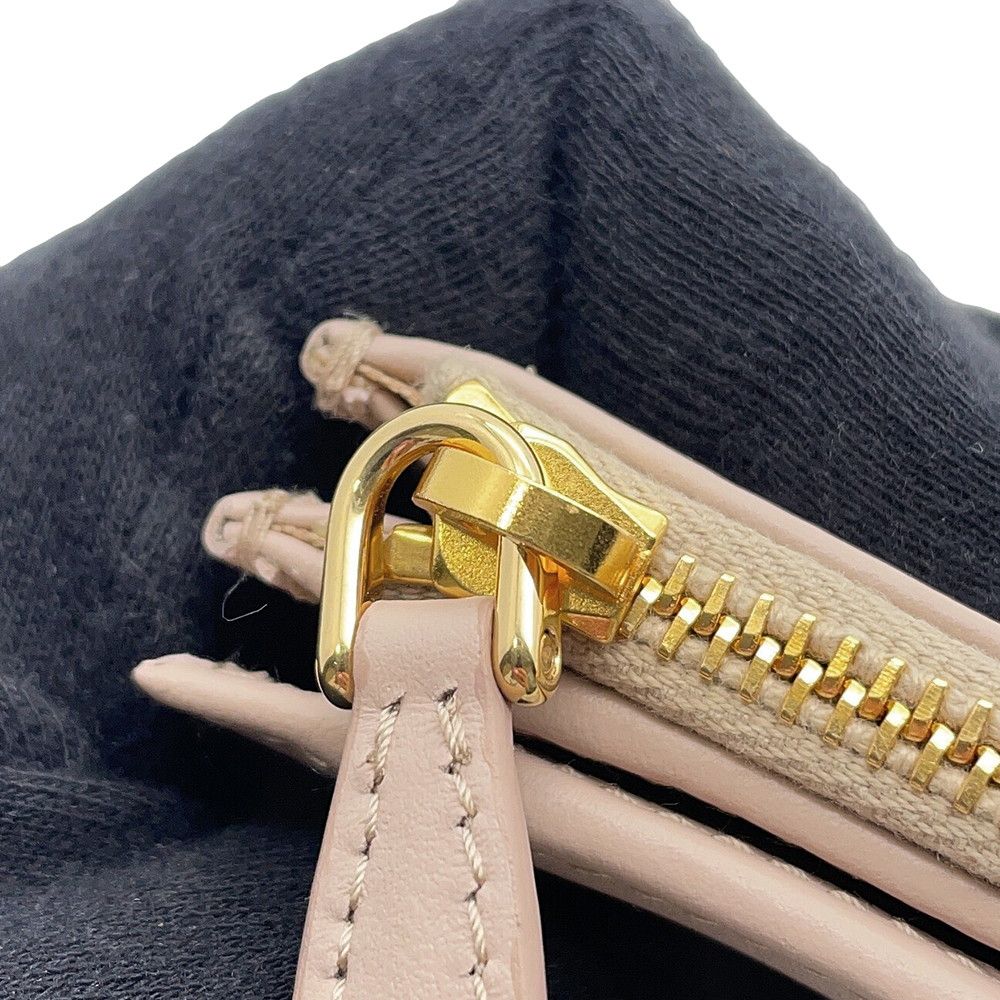 Prada Bifold Wallet Triangle Logo Compact Leather