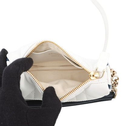 Dior Handbag Macro Cannage Vibe Micro Hobo 2-Way White
