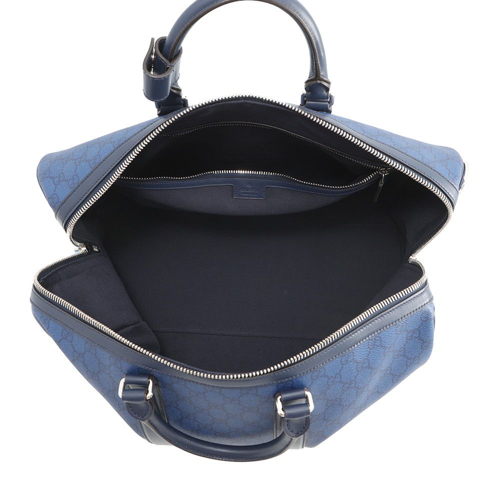 Gucci Boston Bag Chroma GG Pattern Leather 2-Way Travel