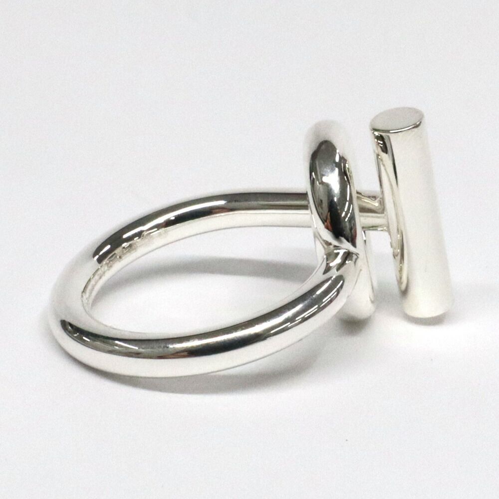 Hermes Echappee MM Ring 54 Silver by
