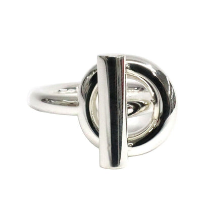 Hermes Echappee MM Ring 54 Silver by
