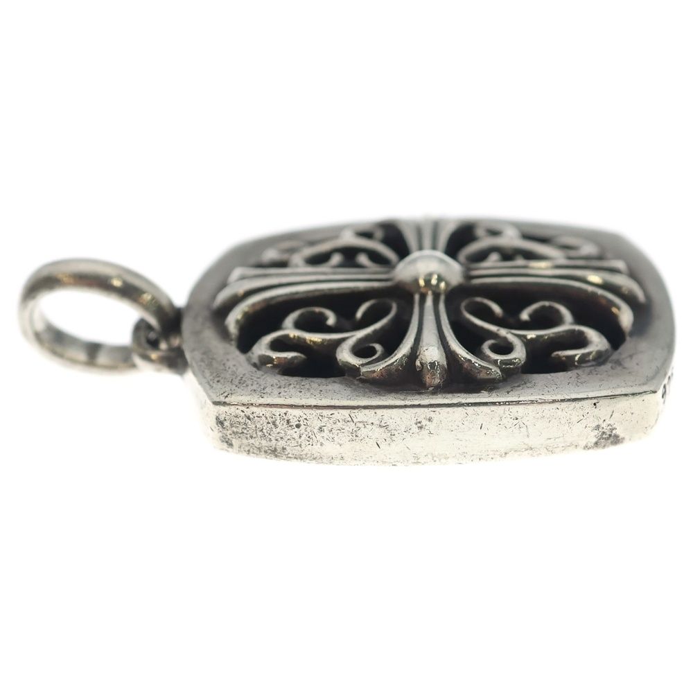 Chrome Hearts Keeper Pendant Top Silver