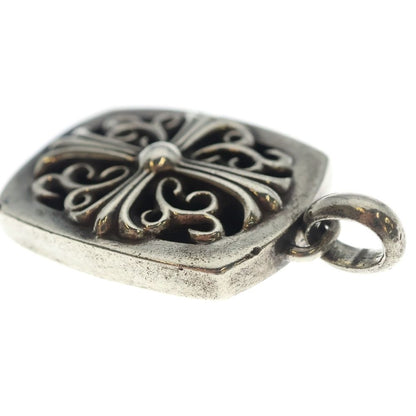 Chrome Hearts Keeper Pendant Top Silver