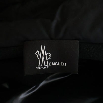 Moncler Grenoble Maglia Cardigan Hooded Down Jacket Hoodie Black