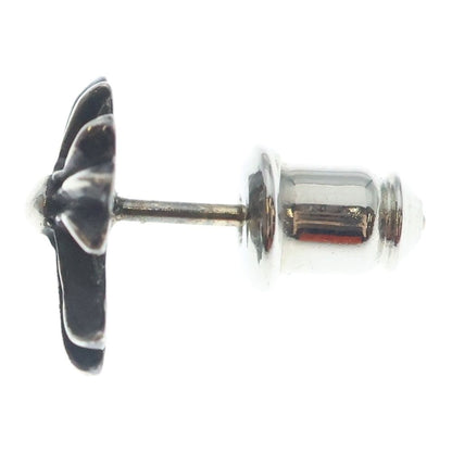 Chrome Hearts No2 CH Crs CH Cross Studs Earrings Silver