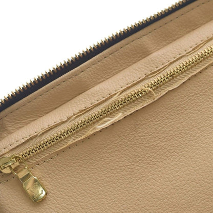 Louis Vuitton Monogram Nice BB Vanity Handbag Pouch Case Brown Leather