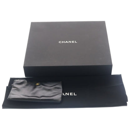 Chanel 22 Small Shoulder Bag Black Plate Gold