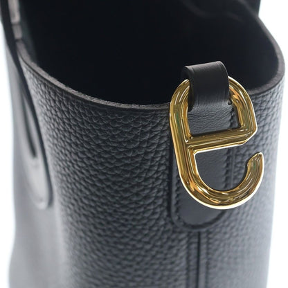 Hermes in the Loop 18 Black Taurillon Gold Handbag