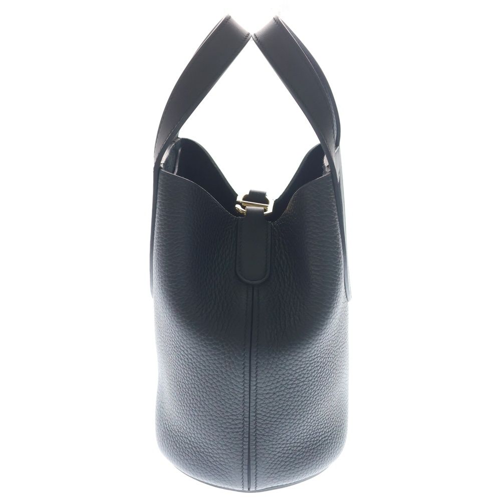 Hermes in the Loop 18 Black Taurillon Gold Handbag