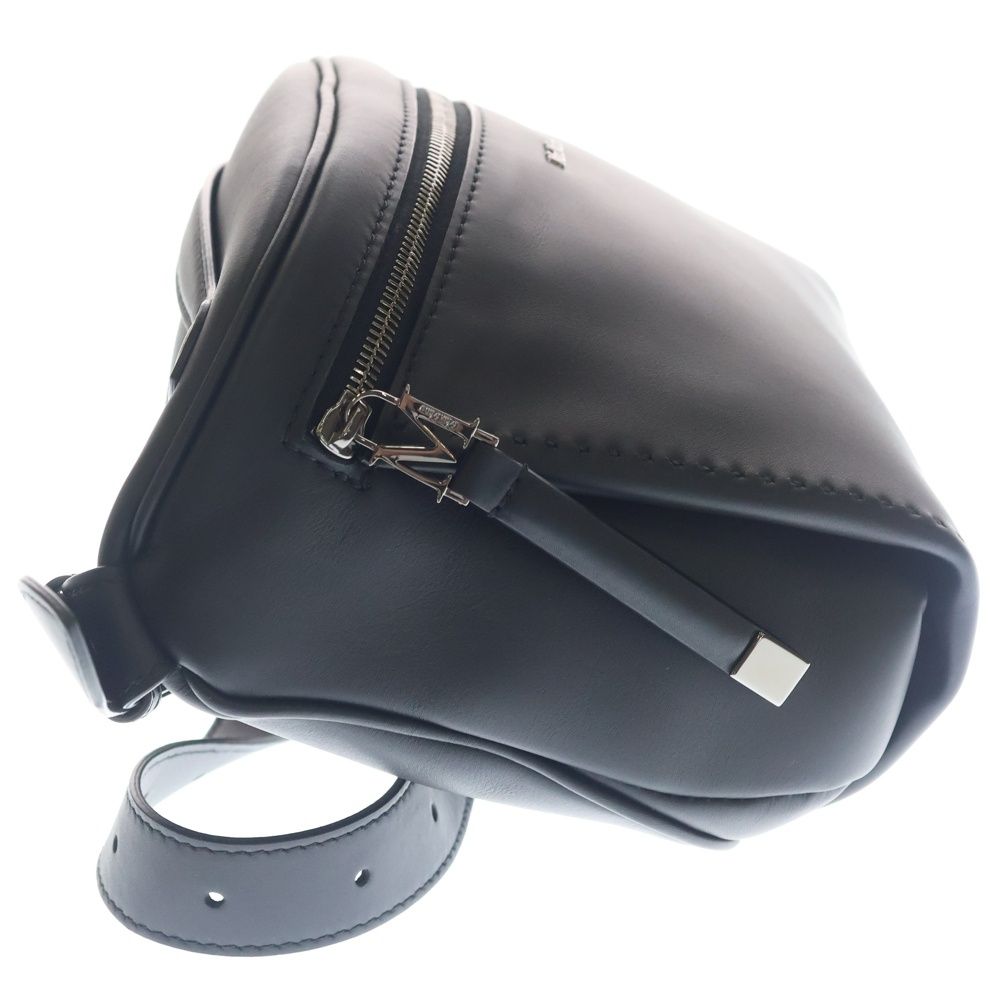 Max Mara Archetipo Leather Shoulder Bag Black