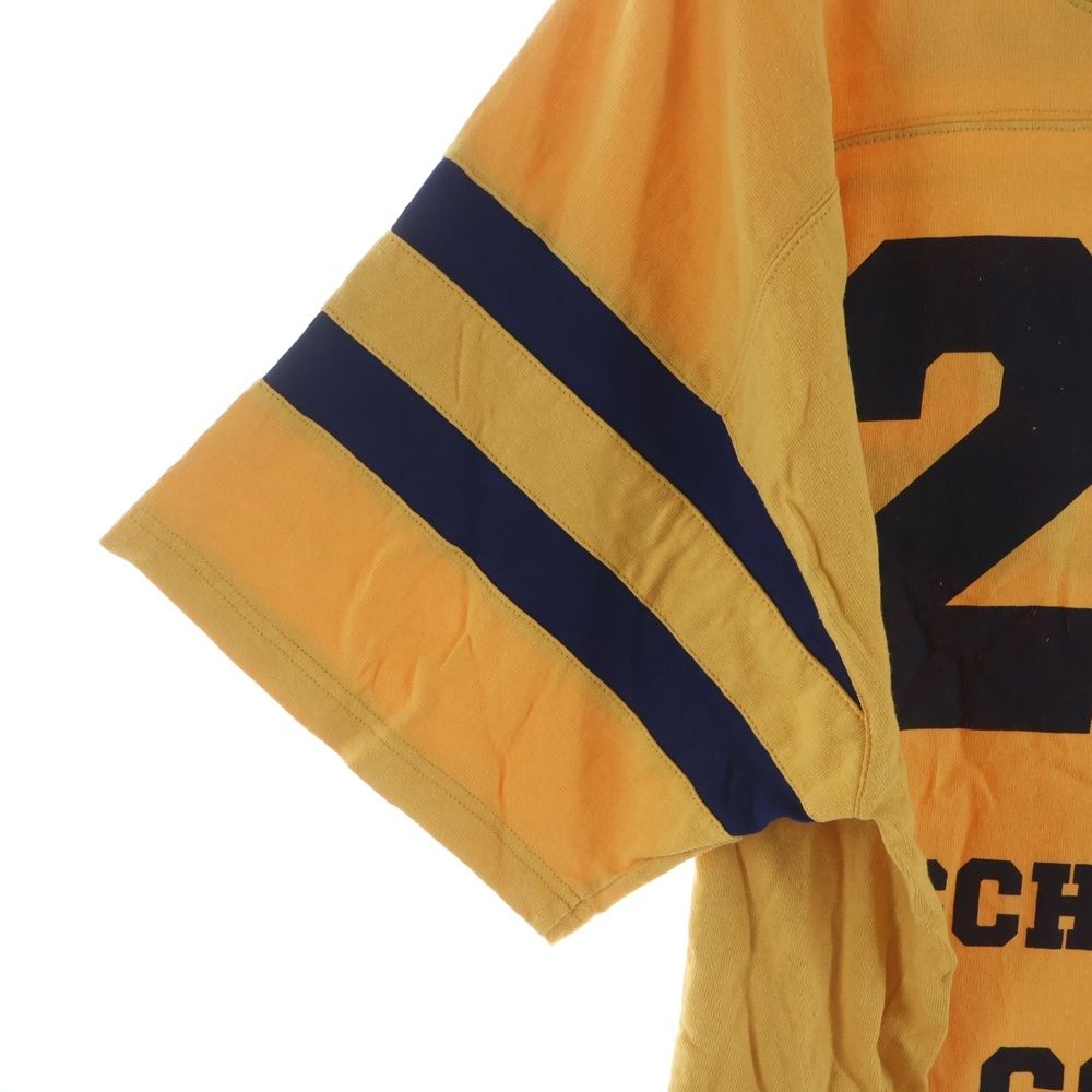 Gucci 25 Eschatology Graphic Print Oversized T-Shirt Short Sleeve Yellow Black
