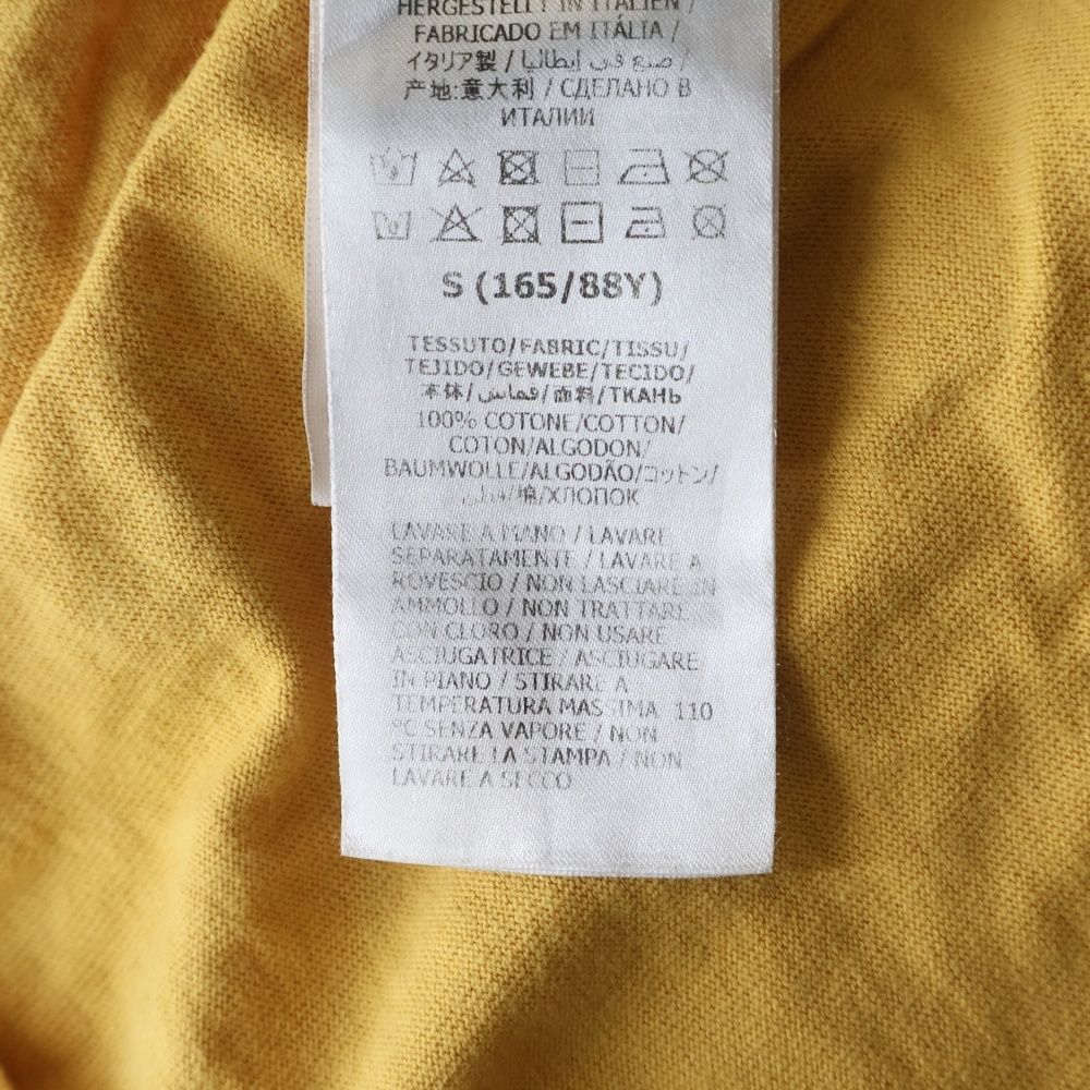 Gucci 25 Eschatology Graphic Print Oversized T-Shirt Short Sleeve Yellow Black