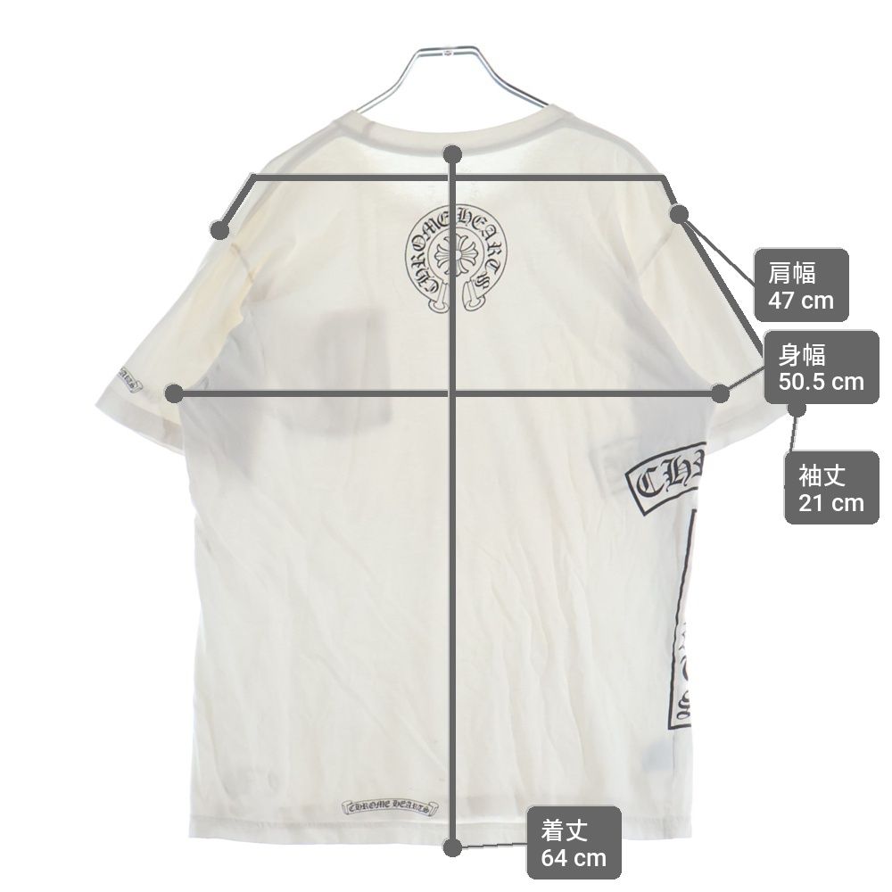 Chrome Hearts CH T-shrt 1 T Barback Horse Shoe Print T-Shirt Short Sleeve Top