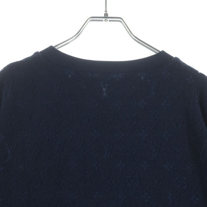 Louis Vuitton Monogram French Terricle Neck Short Sleeve T-Shirt Navy