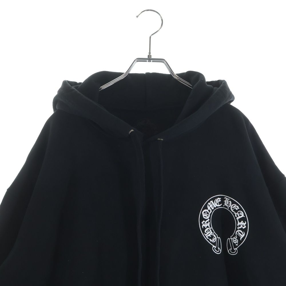 Chrome Hearts Sweatshirt Plvr Sleeve Floral Back Horse Shoe Print Pullover