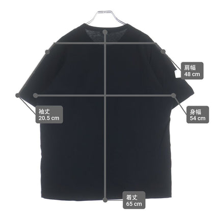 Moncler Logo Short Sleeve T-Shirt Cotton Black