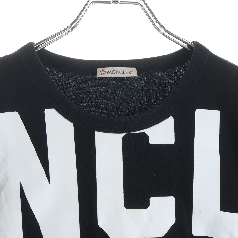Moncler Logo Short Sleeve T-Shirt Cotton Black
