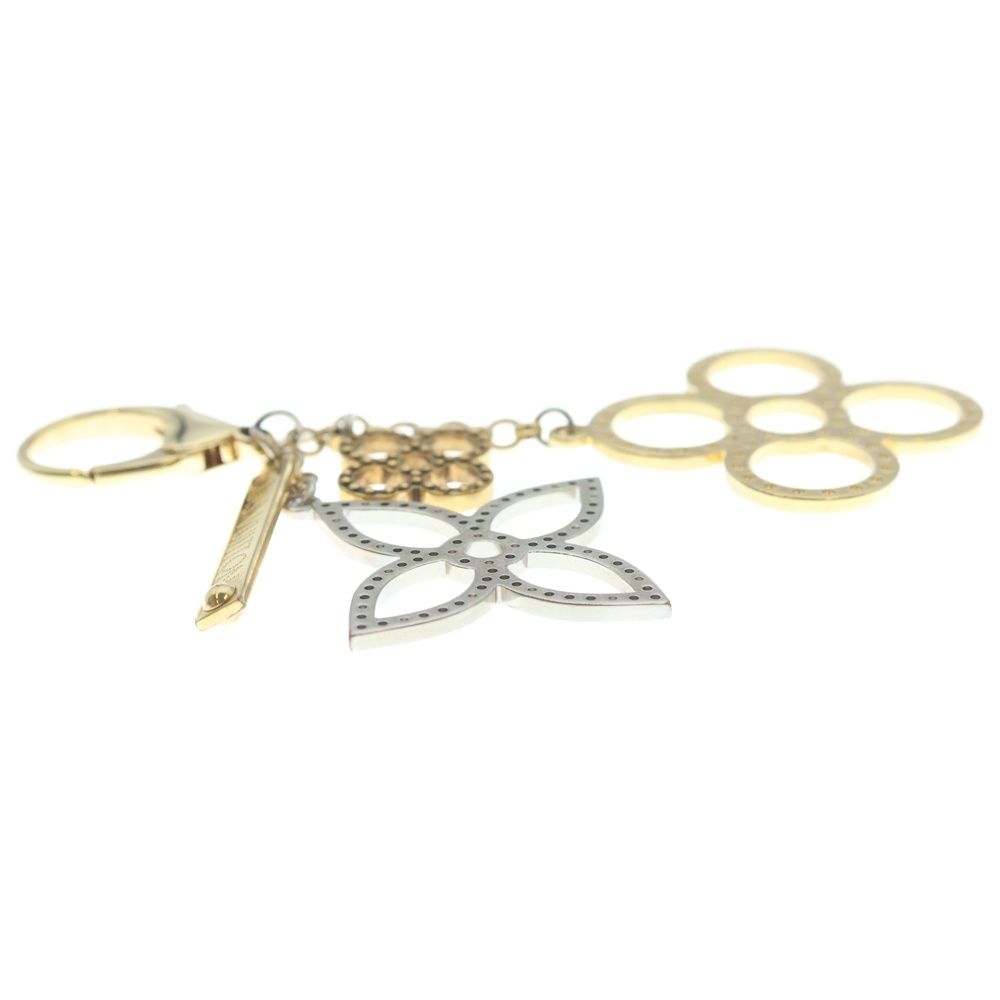 Louis Vuitton Bijou Sac Tapage Key Holder Silver Gold