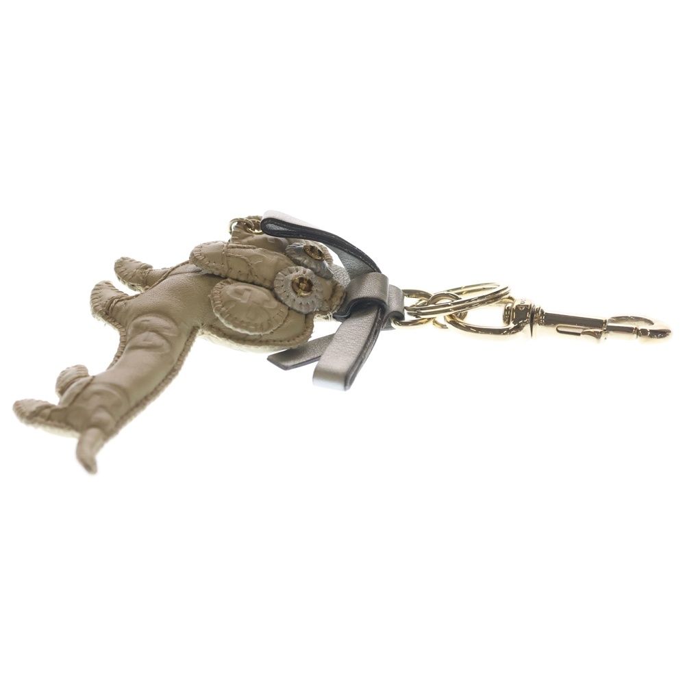 Gucci Dog Motif Charm Key Holder