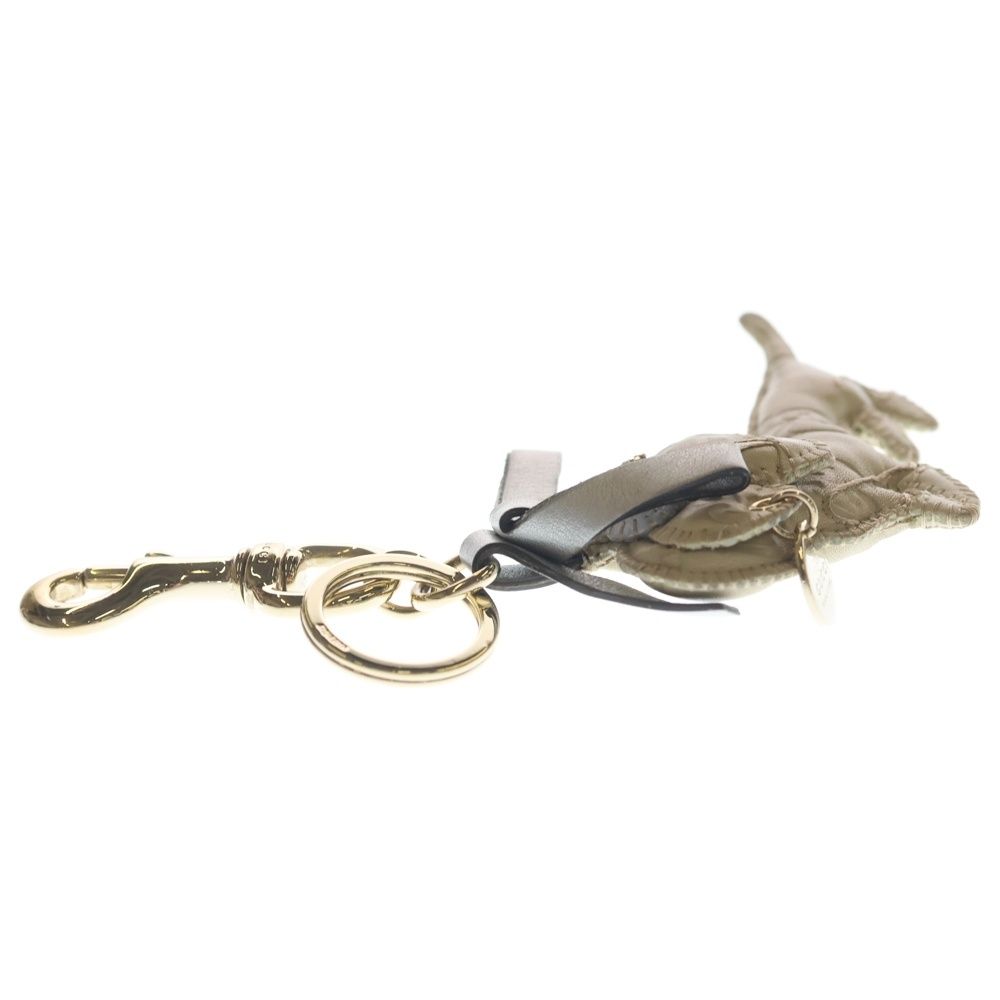 Gucci Dog Motif Charm Key Holder