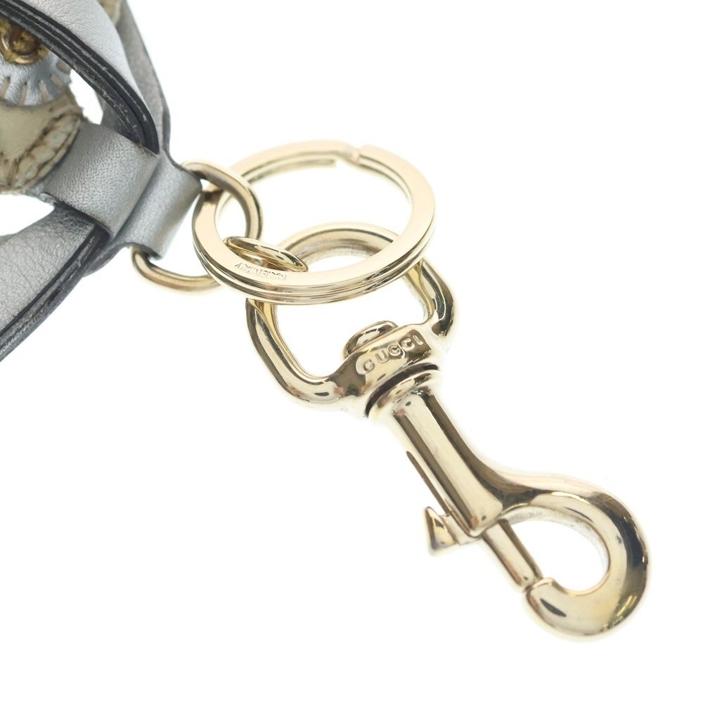 Gucci Dog Motif Charm Key Holder