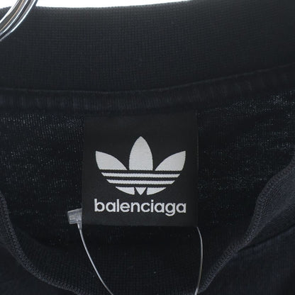 Balenciaga Adidas Trefoil Logo Oversize T-Shirt Short Sleeve Crew Neck Top Green
