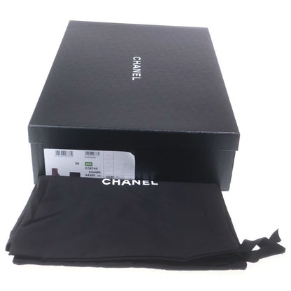 Chanel Engineer Boots Black Leather