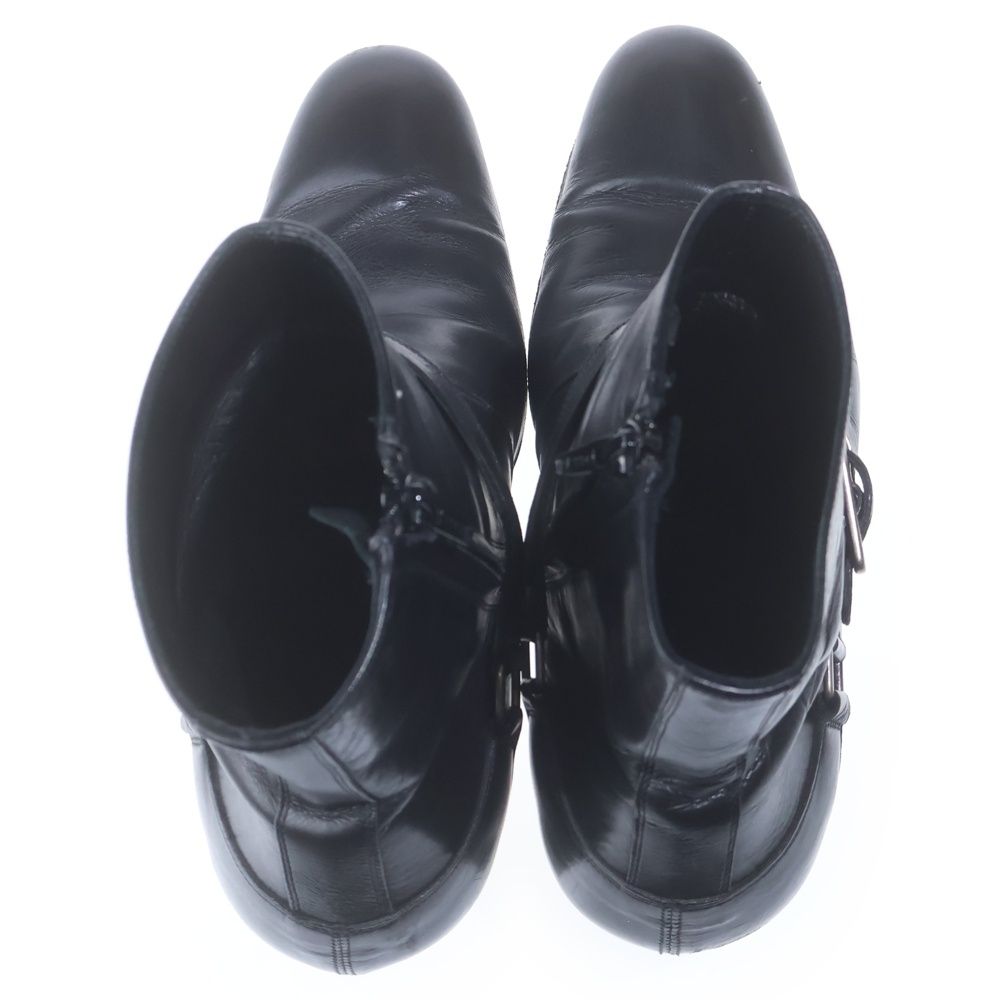Dior Homme Hedi Slimane Buckle Cuban Heel Boots Eddie Era Heels Ankle