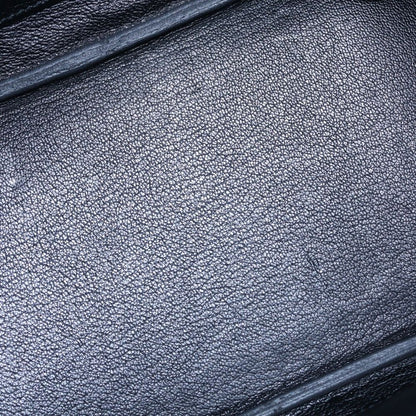 Hermes Birkin 25 Black Togo Handbag Silver