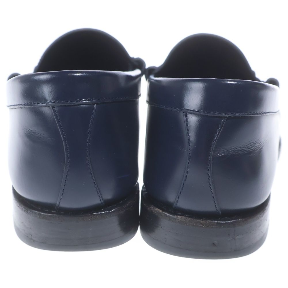 Celine Luco Fringe Loafers Navy