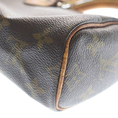 Louis Vuitton Mini Speedy Monogram Handbag Brown