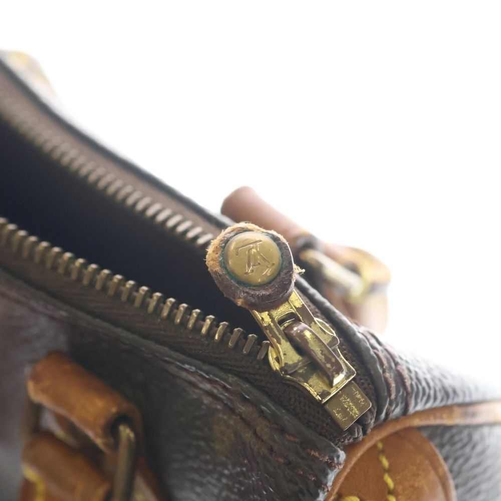 Louis Vuitton Mini Speedy Monogram Handbag Brown