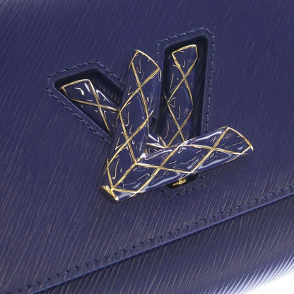 Louis Vuitton Twist MM Epi Leather Shoulder Bag Blue