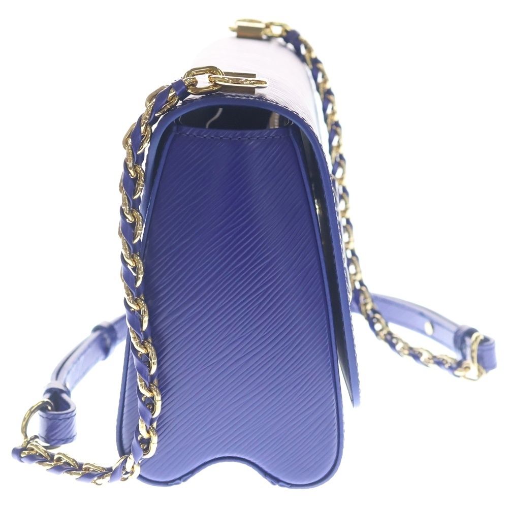 Louis Vuitton Twist MM Epi Leather Shoulder Bag Blue