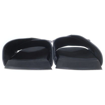 Balenciaga Granito Sunset Flat Mule Sandals Black Silver