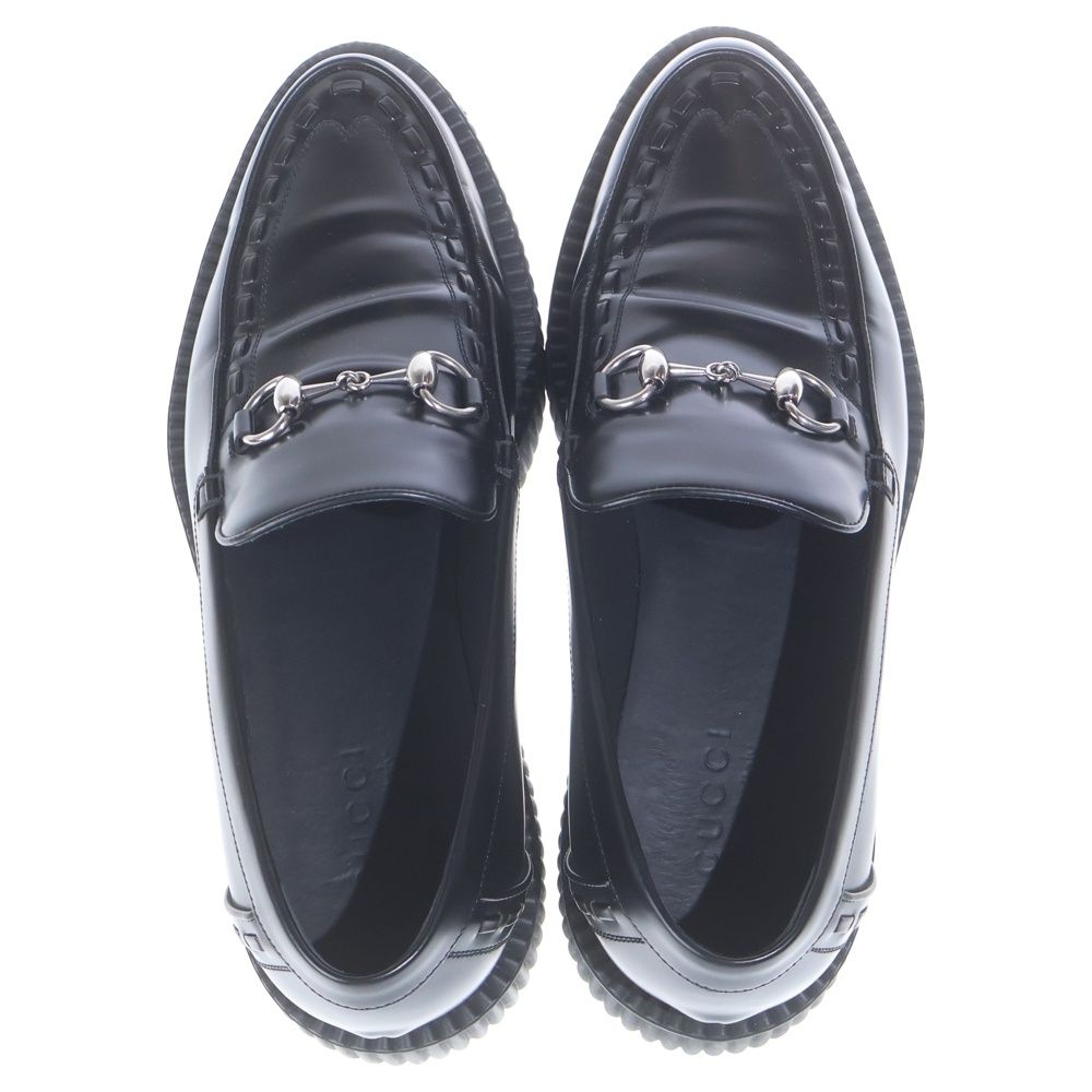 Gucci Horsebit Creeper Loafers Shoes Black