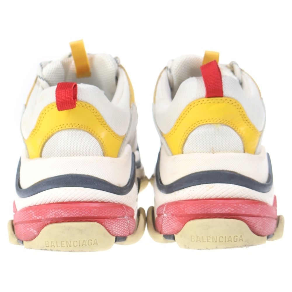Balenciaga Triple S Distressed Low Cut Sneakers Shoes Multicolor