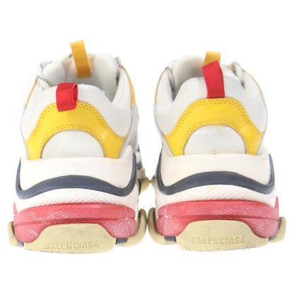 Balenciaga Triple S Distressed Low Cut Sneakers Shoes Multicolor