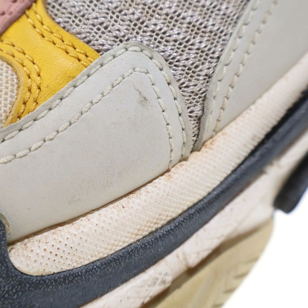 Balenciaga Triple S Distressed Low Cut Sneakers Shoes Multicolor
