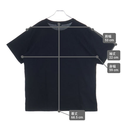 Celine Boy Doll Line Stone Logo Short Sleeve T-Shirt Black