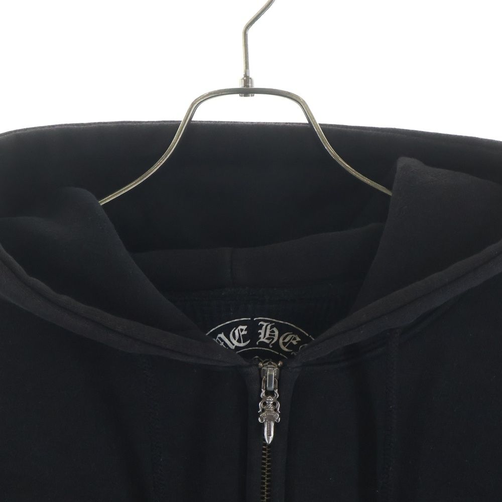 Chrome Hearts Thrml HD Zip Lining Thermal Zip Back Hose Arm Logo Print Zip