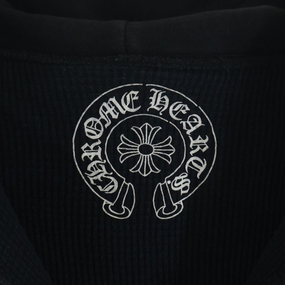 Chrome Hearts Thrml HD Zip Lining Thermal Zip Back Hose Arm Logo Print Zip