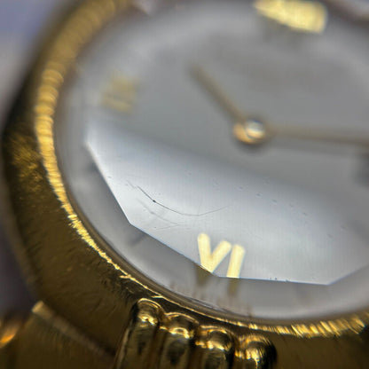 Dior Octagon Watch SS Quartz White